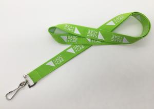 Wholesale fashionable colorful 2.0 CM Silk-screen printing. Polyester lanyards for exhibitions from china suppliers
