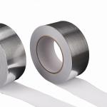 HVAC Industry Aluminum Foil Tape Strong Adhesion 40 Micron Thickness FSK Sealing