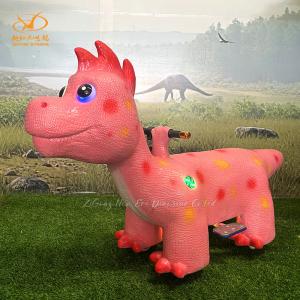 Wholesale Animatronic Dinosaur Ride for Parent And Kids Together Coin Operated Dino Animal Car from china suppliers