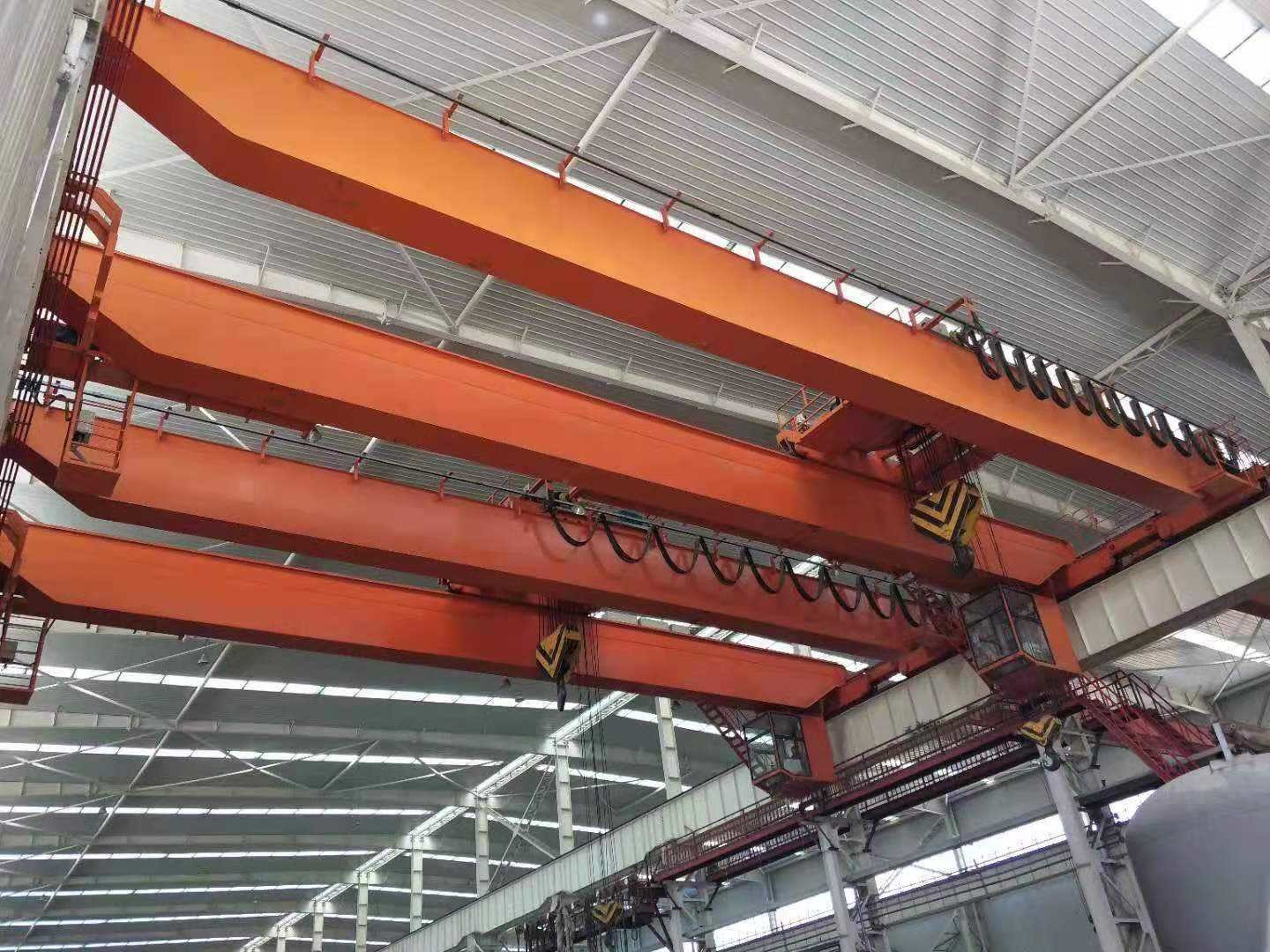 OEM ODM Electric Overhead Crane 5ton High Lifting Speed Double Girder Bridge Crane