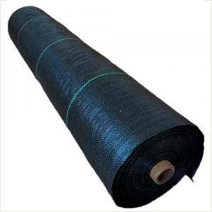 China Waterproof Polypropylene Woven Ground Cover Rolls Nontoxic 2x20m on sale