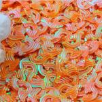 Sea Wave Sequined Fluorescent Pieces 18mm Glass Ball Stuffers and Ornaments Hand