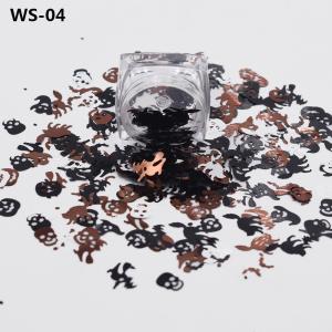 Wholesale OEM/ODM Yes.We Provide OEM Pumpkin Spider Human Skeleton Witch Bat Shaped Glitter Halloween Accessories for Mother's Day from china suppliers