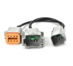 30CM Length 8 Pin VOLVO Vodia5 Truck Diagnostic Cables