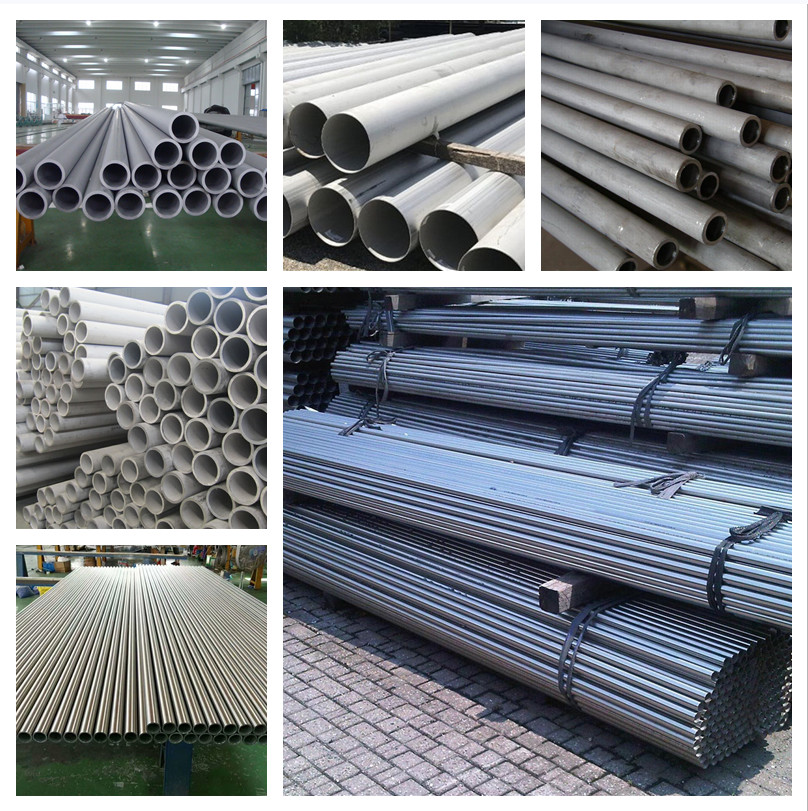 ASME 316L Stainless Steel Pipe Tube Round Tubing 6000mm White Silver