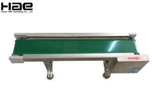 Wholesale High Stability Rubber Conveyor Belt , Motor Industrial Green PVC Belt Conveyor from china suppliers