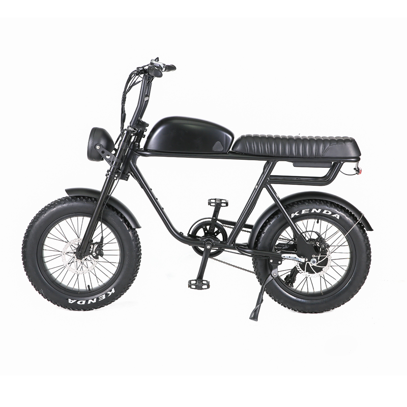 7 Speed Newest 73 Model Suspension Super Vintage Electric Retro MotorBike Fat E Bike 1000W