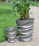 Modern Fiberglass Flower Pots For Indoor Outdoor Home Garden Decoration