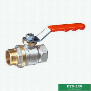 Wholesale Forged Brass Ball Valve High Pressure Steel Handle Male Female Threaded Brass Ball Valve from china suppliers