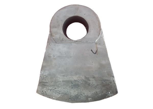 High Hard Hammer Crusher Spare Parts Bimetal Hammers With Alloy Steel And Chrome