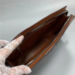 Knitted Designer Genuine Alligator Skin Men Woven Clutch Purse Authentic