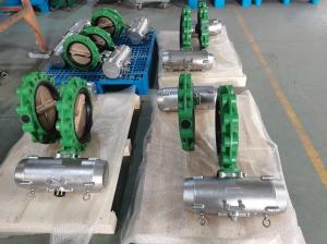 Wholesale Marine Industry Pneumatic Butterfly Valve SS316 For Salty Sea Water Rig Valve from china suppliers