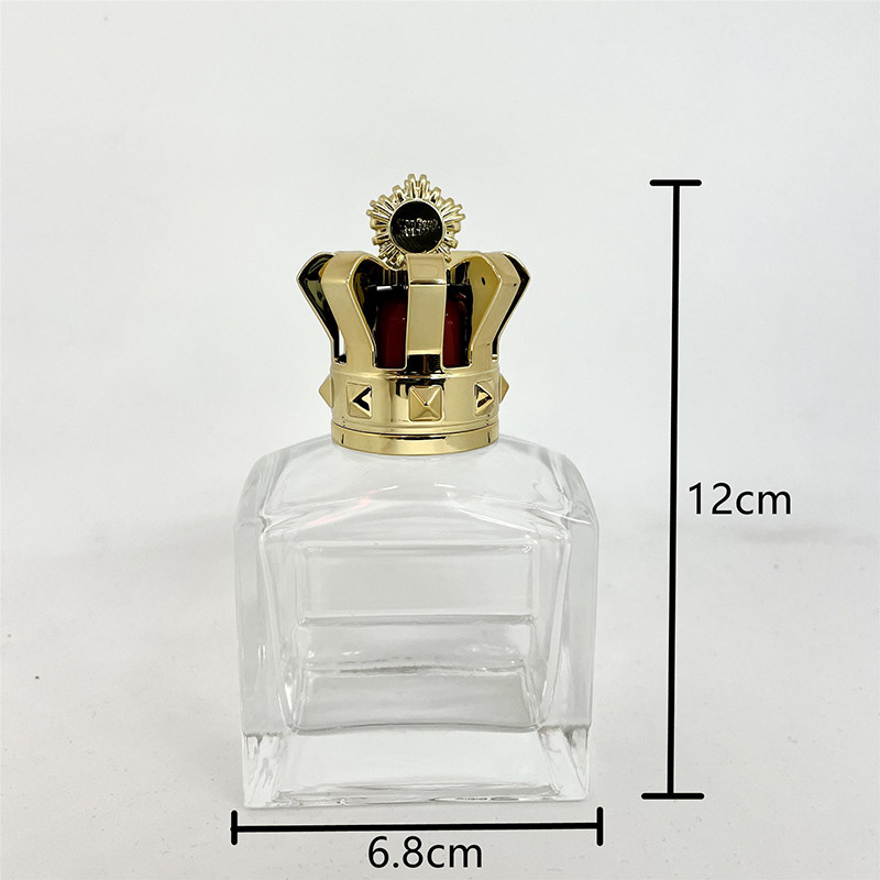 100ml Creative Perfume Bottle Glass Bottle Press Spray Empty Bottle Bayonet Cosmetics Packaging
