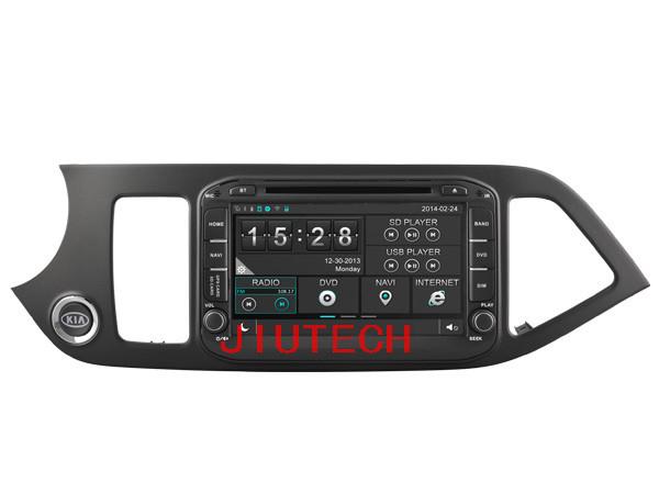 Car Audio Video GPS Player Navigation Sysem DVD Player Stereo Multimedia For KIA