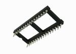 Brass Socket Ic 16 Pin 180°Two Row 2.54mm Pitch 7.62 Card Edge Connector