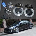 4 Piston Racing Caliper Kia Big Brake Kit With 330*28 MM High Carbon Disc Racing