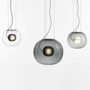 Wholesale Bedroom Bar G9 Double Ball Modern Pendant Light Dia 300mm from china suppliers