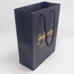 Boutique Card Recycled Paper Gift Bags Embossing Or Glossy Lamination