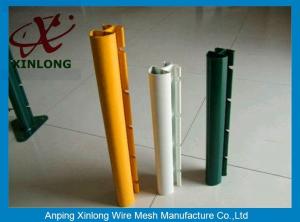 Wholesale Xinlong Fence Post Accessories Square Fence Posts Pvc Coating Anti Corrosion from china suppliers