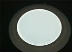 Commercial IP40 Round 240mm SMD AC Double Color Surface LED Panel Light 24W