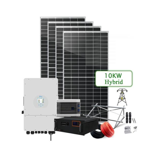Lithium Ion Battery Type 5000W 8000W 1000W Residential Solar Panel Photovoltaic