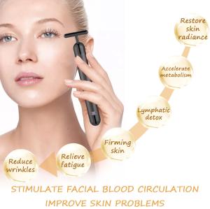 Wholesale Face Massager T Shape Vibration 24k Energy Beauty Bar from china suppliers