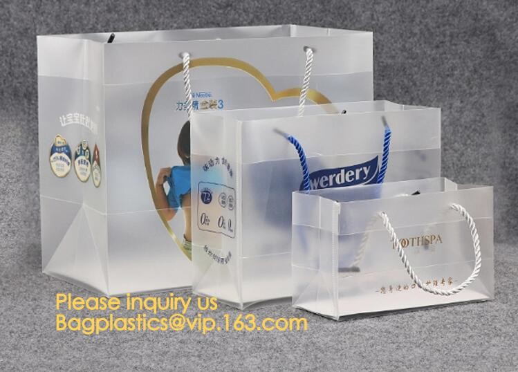 Wholesale Die Cut Handle Eco-Friendly Custom Design Shopping Gravure Printing Groceries Plastic Bags With Logo bagease