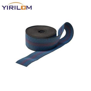 Custom 50mm 3inch Wide High Strength Elastic Sofa Band Elastic Webbing