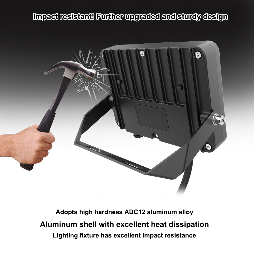 300W AC 85-265V 160LM/W or 190LM/W High Lumen Outdoor LED Flood Light for Park and Garage