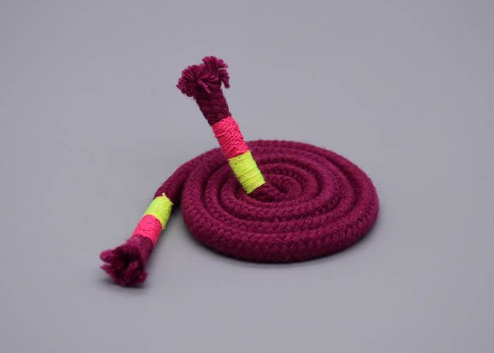 Custom 30cm 100% Polyester Drawstring Cord For Clothing