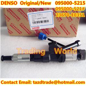 Wholesale DENSO Original /New Injector 095000-521# /095000-5215/095000-5212/095000-5211/23670-E0351 from china suppliers