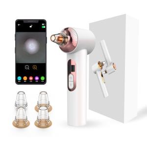 Wholesale USB Rechargeable 6 Suction Heads 63kPa Electric Blackhead Extractor Pore Cleaner from china suppliers