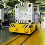 Automatic Charging Industrial Transfer Cart , 30 Tons Material Handling Trolley