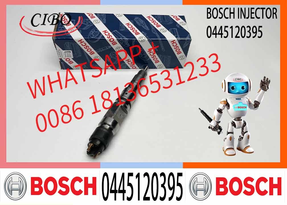 Fuel Injector 0 445 120 395 Common Rail Injector 0445 120 395 0445120395