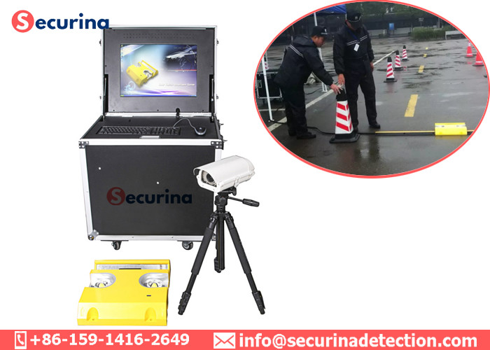 IP68 Waterproof Mobile Under Vehicle Screening System UVSS Camera With ALPR System