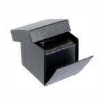 High End Custom Jewelry Packaging Boxes , Ring Storage Box PU Material Durable