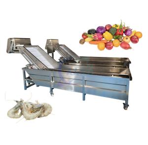 Wholesale Durable Seafood Fish Washing Machine Multifunctional 4200x1600x1200mm from china suppliers