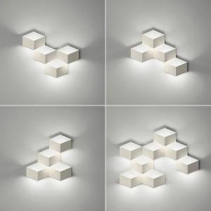 Wholesale Modern Creative geometry Wall Lamp Bedroom Bedside Living Room Aisle three-Dimensional Wall Lamp(WH-OR-243) from china suppliers