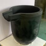 Temperature Resistance Copper Melting Crucible 150Kg Capacity High Heat