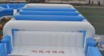 Inflatable obsatcle course for kids 70m length colorful inflatable obstacle