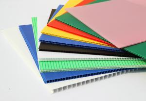 Wholesale White Plastic Corrugated PP Hollow Board 10MM Thickness from china suppliers