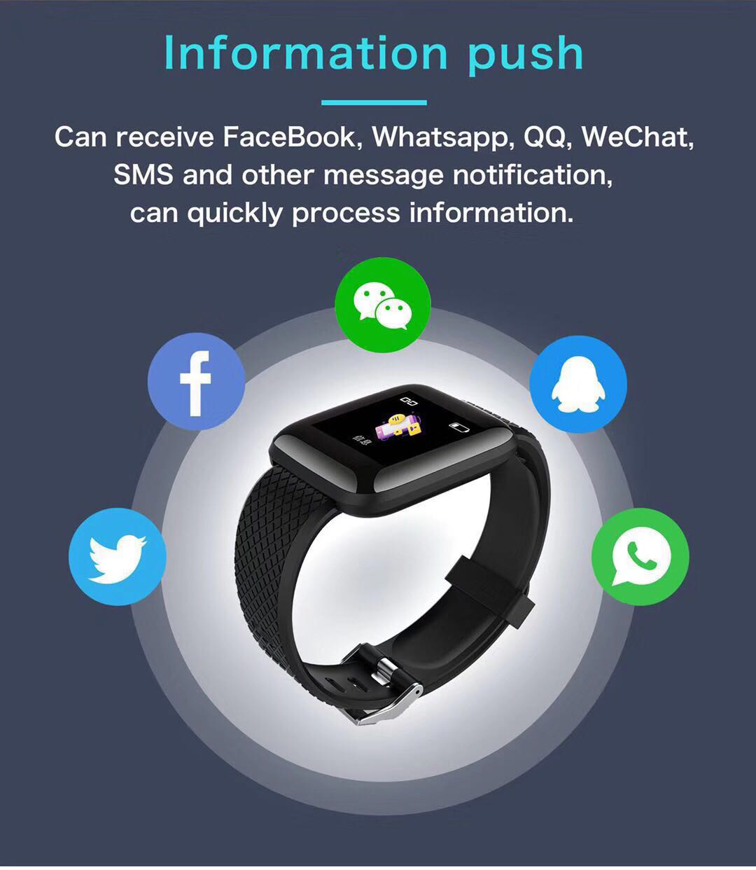 Mi Amazfit Gtr Smart Ring Bluetooth Factory Smartwatch Band IP67 Touch Screen Bracelet