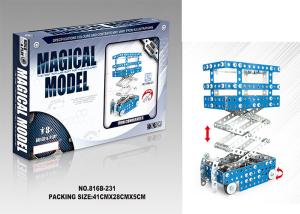 Wholesale Safety Alloy Building Blocks Educational Toys Transform Robot Vehicle from china suppliers