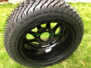 Wholesale Yamaha 12&quot; MASSFX QUAKE Black Golf Cart 20x10-10 Tire Wheel Kit 10x7 Rim 4 Pack from china suppliers