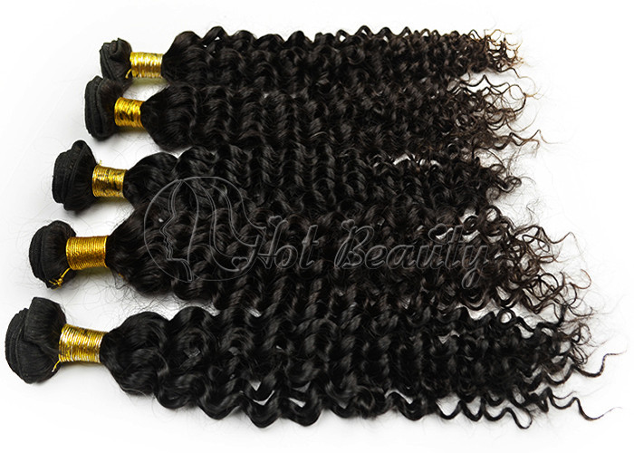 Deep Wave 100g 120g 160g Brazilian Hair Virgin Hair / Curly Hair Extensions