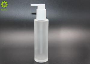 Wholesale Frosted Glass Hair Oil Body Essential Oil Pump Bottle 100ml 120ml from china suppliers