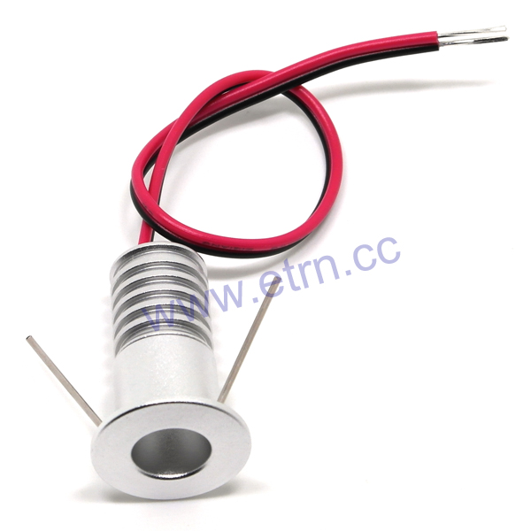 Newest 2W DC3.0-3.4V Round Super MINI LED Downlights Cabinet Light Spotlights Buried Light