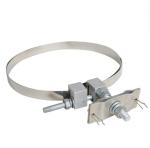 20mm Stainless Steel OPGW Metal Down Lead Clamp For Tower