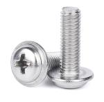 Fitting Fastener Cross Recess Pan Head Self Tapping Screw Stainless Steel 304