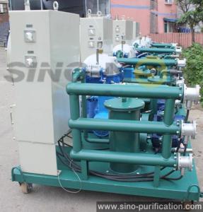 Wholesale 1500L/H Disc Oil Centrifuge Machine With Water Content Tester from china suppliers